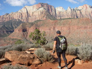 113 8t3. Zion National Park - Watchman hike - Adam