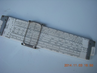 155 8t3. Forman Acton's slide rule