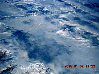 18 8v2. aerial - snow and clouds