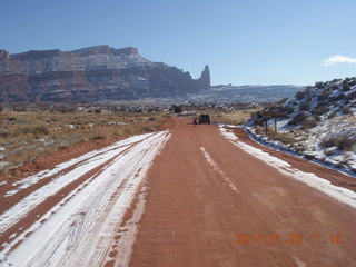 73 8v3. driving from Fisher Towers hike - another guy