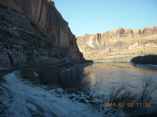 103 8v3. driving from Fisher Towers hike back to Moab