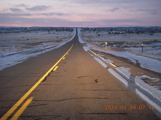 3 8v4. driving to Canyonlands