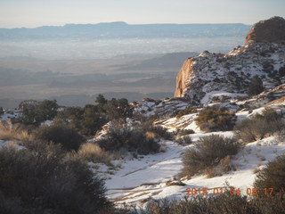 Canyonlands National Park - Lathrop trail hike - Adam at trailhead