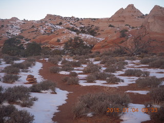 Canyonlands National Park - Lathrop trail hike - Adam and grasslands