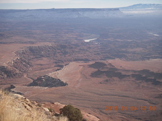 81 8v4. Canyonlands National Park - Lathrop trail hike - vista view