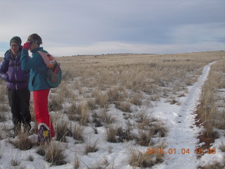 116 8v4. Canyonlands National Park - Lathrop trail hike - two stragglers