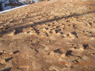 33 8v5. Dead Horse Point State Park hike - bumpy rock