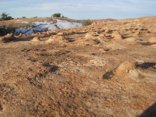 35 8v5. Dead Horse Point State Park hike - bumpy rock
