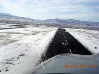 71 8v5. aerial - snowy canyonlands