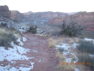 36 8v6. Porcupine Rim mountain-biking trail hike