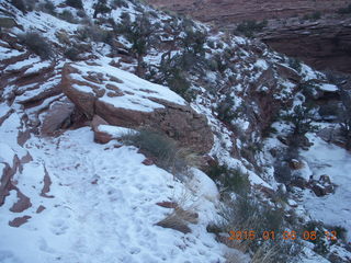 54 8v6. Porcupine Rim mountain-biking trail hike