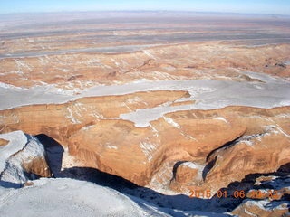 149 8v6. aerial - snowy canyonlands
