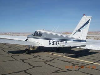 154 8v6. N8377W at Hanksville Airport (HVE)