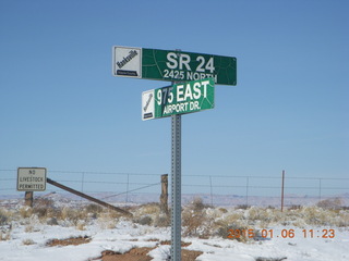 168 8v6. Hanksville Airport (HVE) run - Airport Road