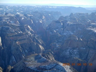 209 8v6. aerial - Zion National Park