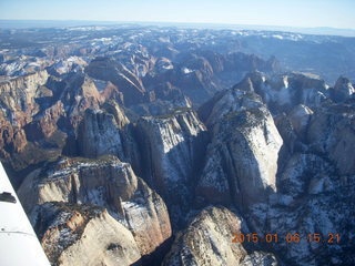 217 8v6. aerial - Zion National Park