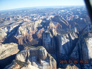 218 8v6. aerial - Zion National Park