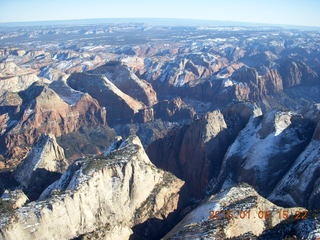 221 8v6. aerial - Zion National Park