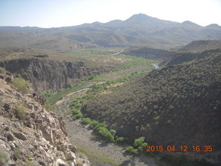 Burro Creek Bridge canyon
