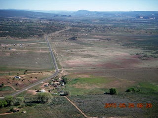 15 8zu. aerial - near Window Rock