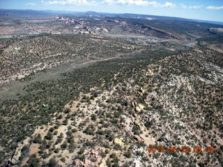 29 8zu. aerial - Window Rock to Shiprock