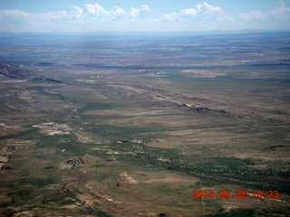 32 8zu. aerial - Shiprock area