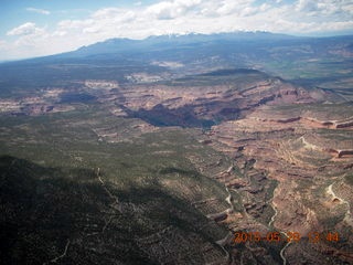 84 8zu. aerial - Gateway Canyon area