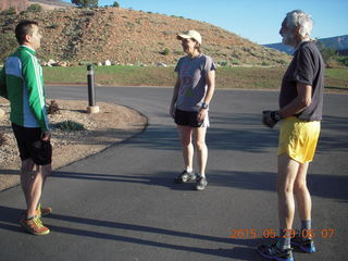 5 8zv. Gateway morning run - friend, Karen, Mid
