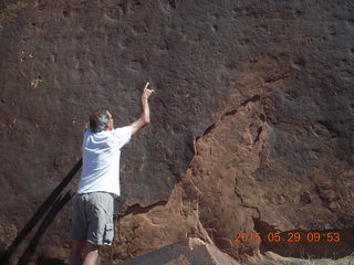 60 8zv. drive Gateway to Beaver Creek Canyon - Shaun, petroglyphs