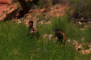 182 8zv. Beaver Creek Canyon hike - Karen M and Adam