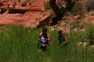 183 8zv. Beaver Creek Canyon hike - Karen M and Adam
