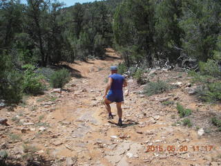 144 8zw. drive to Calamity Mine - very tough side road - Adam