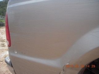 259 8zw. drive to Calamity Mine - more dings