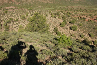 371 8zw. Gateway hike - our shadows