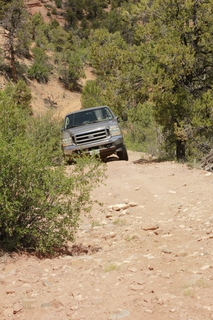 488 8zw. drive to Calamity Mine - difficult side road - truck