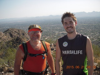 Gateway hike - Adam and N8377W