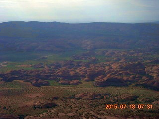 549 91j. aerial - near Monument Valley (UT25)
