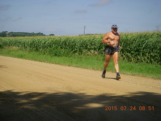 Afton, Minnesota, run - corn