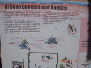 43 951. Coral Pink Sand Dunes State Park sign