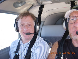 Craig and Adam flying in N8377W