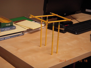 Brian's pencil sculpture