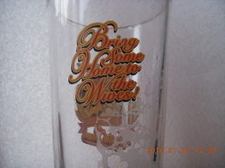 46 972. Springdale, Utah - Wildcat Willies - Polygamy Porter beer glass