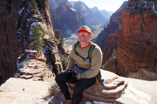 119 972. Zion National Park - Brad's pictures - Angels Landing hike - Adam