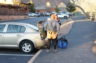 149 972. Brad's pictures - at the Grotto with the car