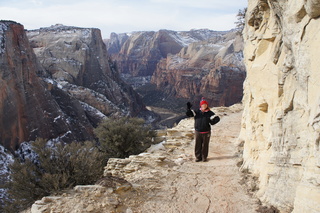 191 972. Zion National Park - Brad's pictures - Observation Point hike - Kit