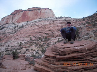 36 973. Zion National Park - Canyon Overlook hike - Adam