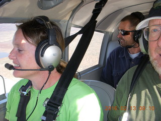 Adam and N8377W at Alamo Lake