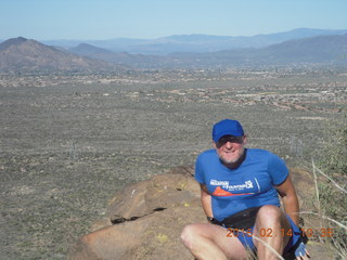 Blackett's Ridge hike - Adam