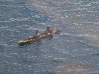 local kids in rowboat
