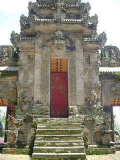 257 99d. Indonesia - Bali - temple at Bangli